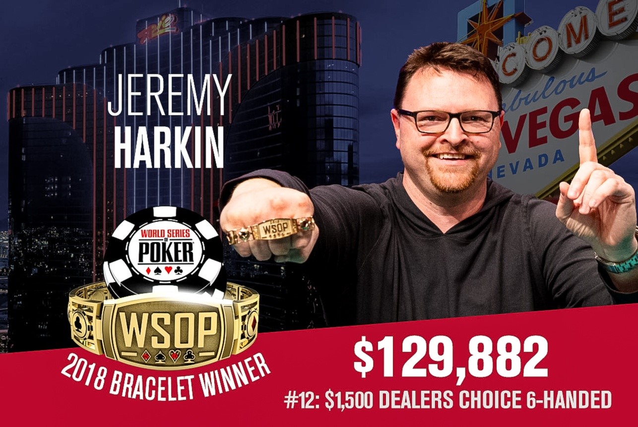 WSOP – Il torneo online lo vince il giornalista francese William 'twooopair' Reymond! L'evento #12 va al 44enne Jeremy Harkin