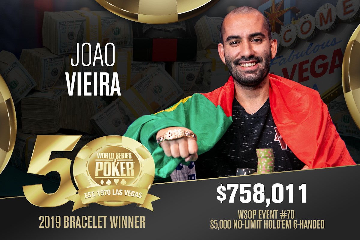 WSOP – Il francese Jeremy Saderne vince il Mini Main Event, impresa di Joao Vieira nel durissimo $5.000 6-handed