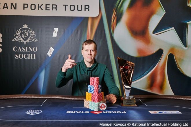 Primi verdetti dall'EPT di Sochi: il titolo del National va al bielorusso Masliankou, delude il favorito Alex Bilokur, solo quinto