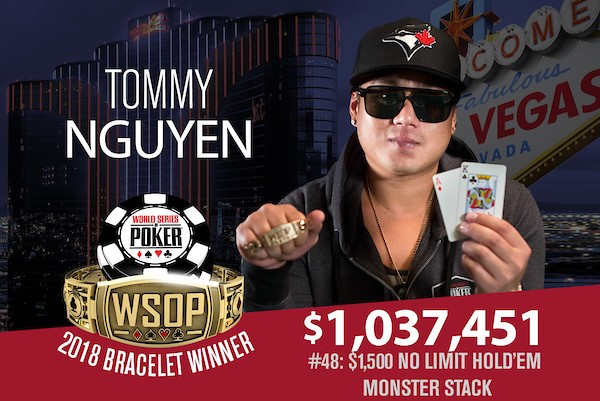 WSOP – Vittorie milionarie per il canadese Tommy Nguyen (Monster Stack) e per il “discusso” Loren Klein, al terzo braccialetto in carriera